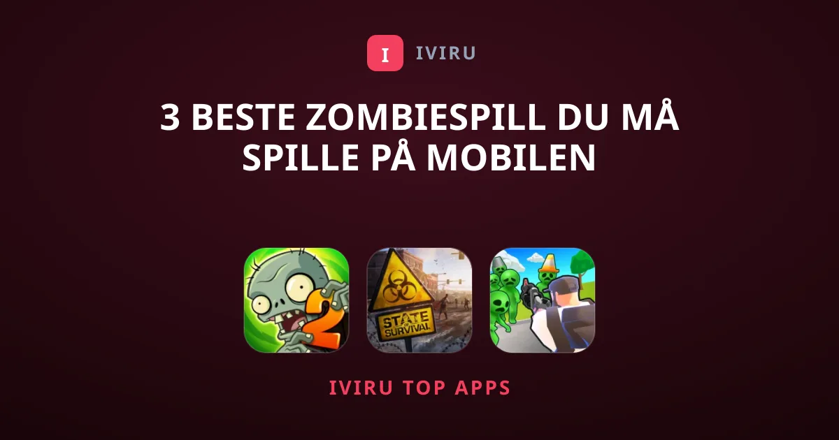 3 Beste Zombiespill Du Må Spille På Mobilen